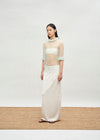 SWAYING 25 Spring/Summer Double-Sided Straight Long Skirt SW-SW25SS3B05C1-MIBAI Beige